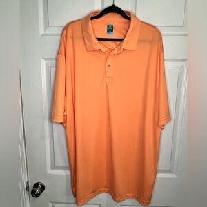 NWT - Pro Tour Men’s Polo Shirt - Light Orange - Size 3XLT